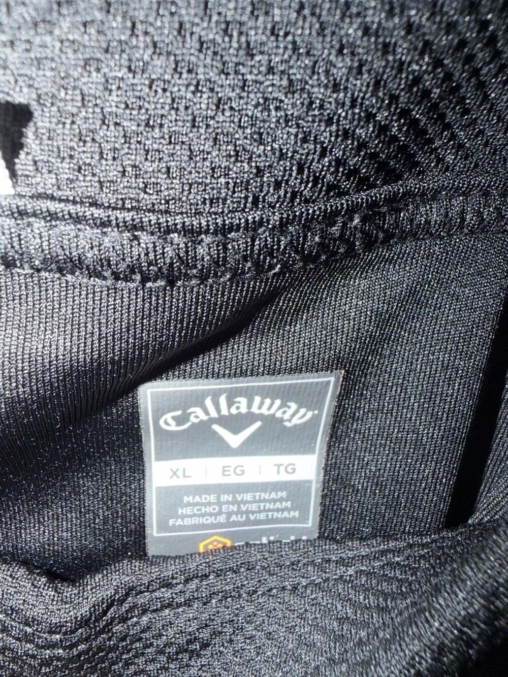 Callaway Opti-Dri Textured Black Golf Skort - Picture 6 of 6